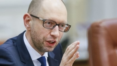 Premier Ukrainy Arsenij Jaceniuk podaje się do dymisji