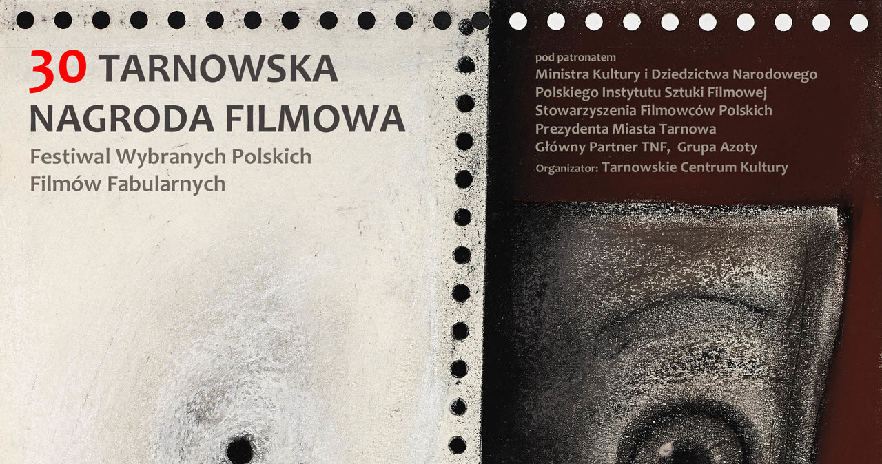 30. Tarnowska Nagroda Filmowa to festiwal wybranych polskich filmów fabularnych. Podczas jubileuszowej edycji imprezy 12 polskich filmów konkursowych oceni jury pod przewodnictwem Jerzego Stuhra.