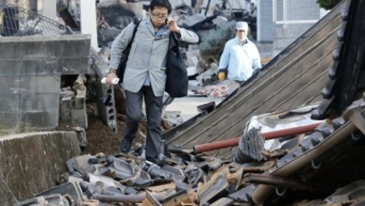 Kolejne trzęsienie ziemi w Japonii. Rośnie bilans ofiar, pod gruzami wciąż uwięzieni ludzie