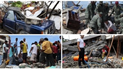 Trzęsienie ziemi w Ekwadorze. Na pomoc poszkodowanym ruszyło wojsko