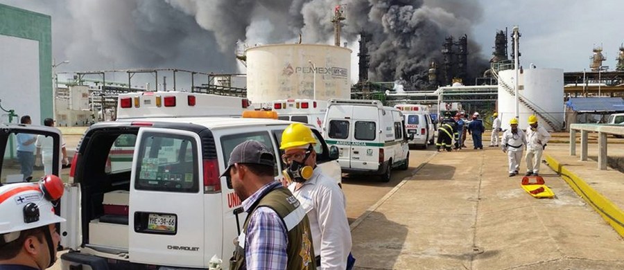 Co najmniej trzy osoby zginęły, a ponad 100 zostało rannych w silnej eksplozji, do której doszło w zakładach petrochemicznych meksykańskiego koncernu naftowego Pemex w stanie Veracruz nad Zatoką Meksykańską.
