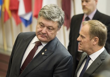 Tusk i Poroszenko rozmawiali o stosunkach UE-Ukraina. "Pozytywna dynamika"
