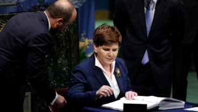 Premier Beata Szydło: Polska orędownikiem rozwiązań służących ochronie klimatu