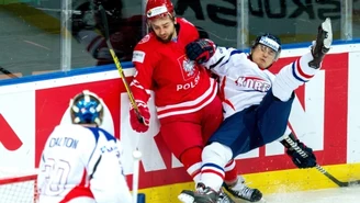 Mecz Polska - Korea Południowa 1-4 na hokejowych MŚ w Katowicach