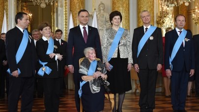 Andrzej Duda wręczył Ordery Orła Białego. Wśród odznaczonych Szewińska, Półtawska, Lorenc, Wildstein