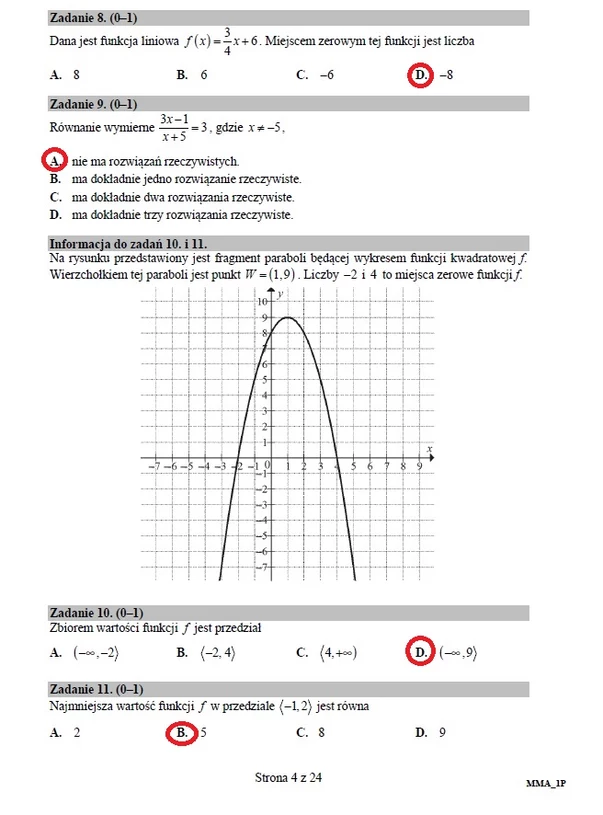 Matura 2016: Matematyka. Mamy Arkusze I Odpowiedzi - Poziom Podstawowy ...