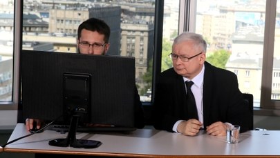 Jarosław Kaczyński odpowiada na pytania internautów. "Protesty to wynik niezadowolenia z wyborów" 