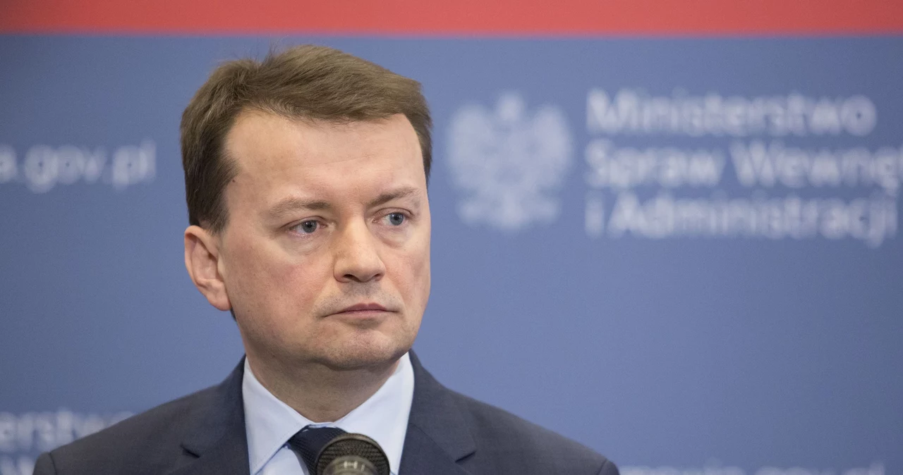 Minister Mariusz Błaszczak 