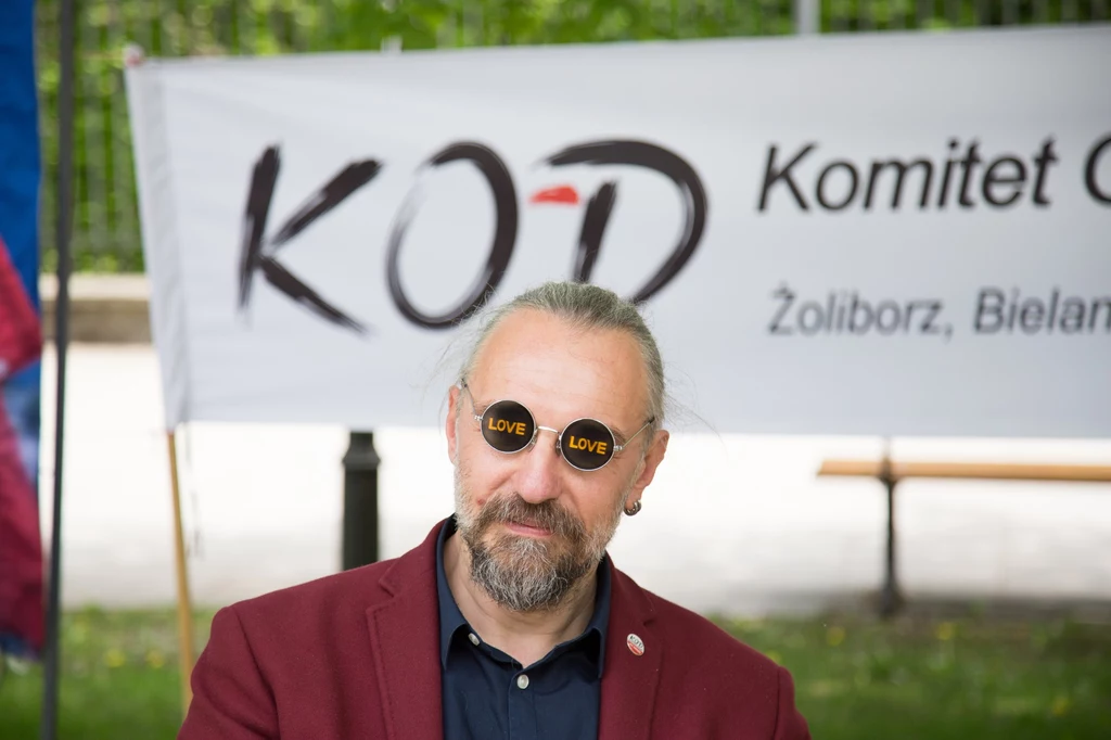 Lider KOD Mateusz Kijowski