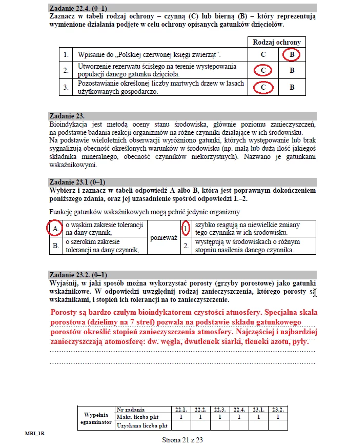 Biologia - poziom rozszerzony, str. 21