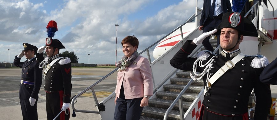 Premier Beata Szydło w czwartek po południu przybyła do Rzymu. W piątek w Watykanie szefowa polskiego rządu zostanie przyjęta na audiencji przez papieża Franciszka.