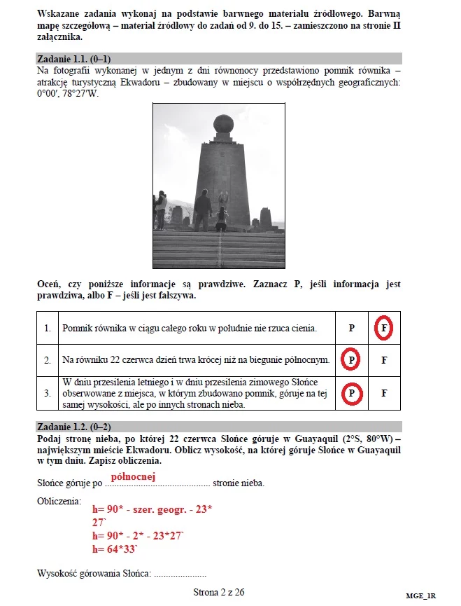 Matura 2016: Geografia, poziom rozszerzony