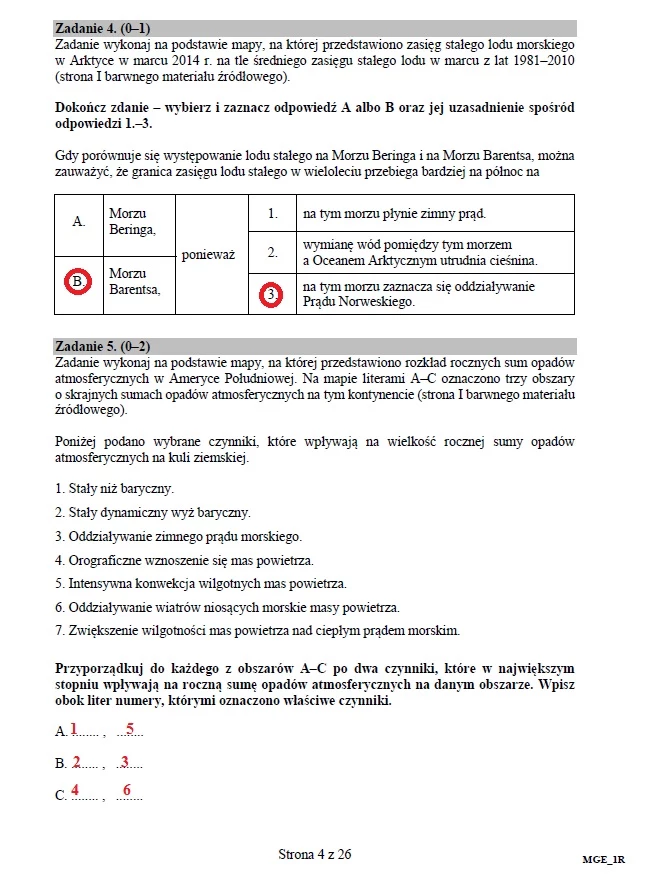 Matura 2016: Geografia, poziom rozszerzony