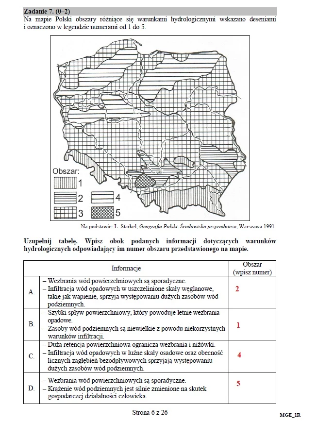 Matura 2016: Geografia, poziom rozszerzony