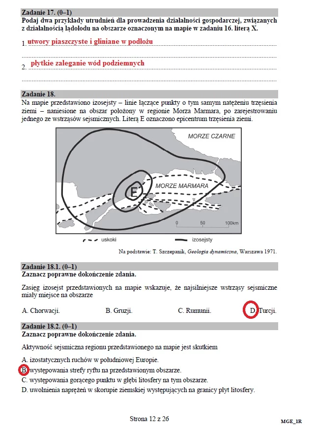 Matura 2016: Geografia, poziom rozszerzony