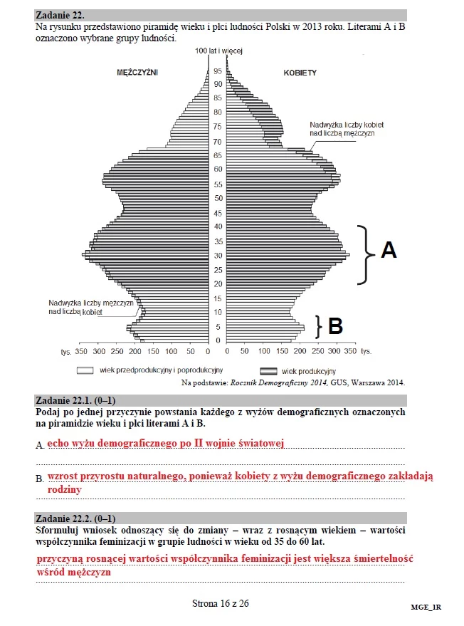 Matura 2016: Geografia, poziom rozszerzony