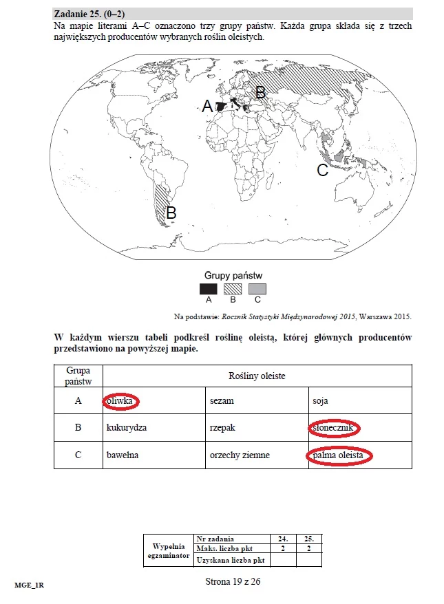 Matura 2016: Geografia, poziom rozszerzony