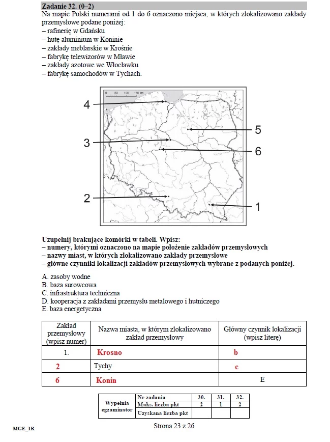 Matura 2016: Geografia, poziom rozszerzony