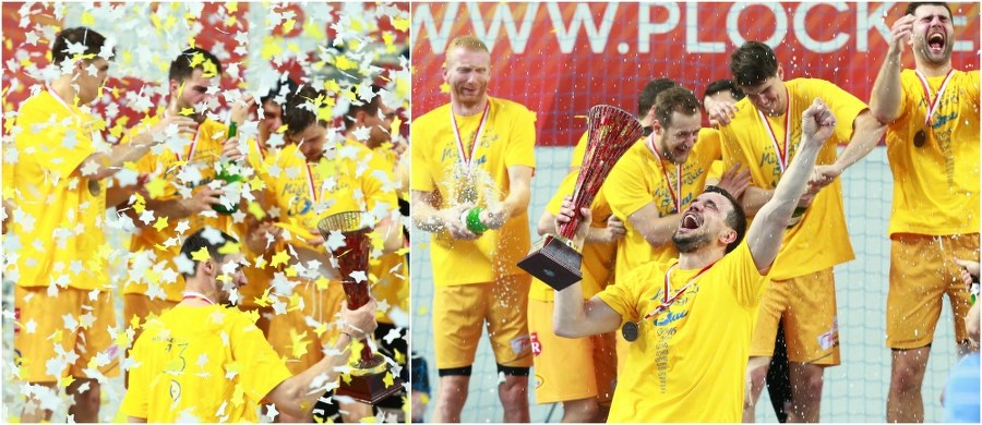 Piłkarze ręczni Vive Tauronu Kielce zdobyli piąty z rzędu tytuł mistrzów Polski! W sobotę pokonali w Płocku Orlen Wisłę 27:25 (10:8) i wygrali finałową serię 3-0.