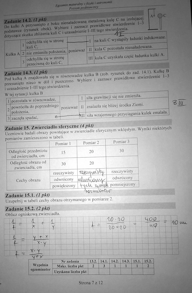 Matura 2016: Fizyka, poziom podstawowy