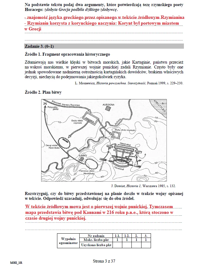 Matura 2016: Historia rozszerzona, str. 3