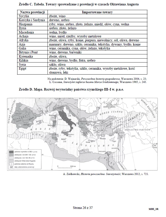 Matura 2016: Historia rozszerzona, str. 26