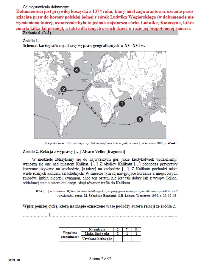 Matura 2016: Historia rozszerzona, str. 7