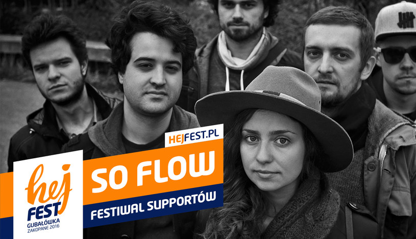 Poznaj uczestników Festiwalu Supportów w ramach Hej Fest, którego zwycięzcy 11 września zagrają na finałowym koncercie przed grupą LemON. Przed wami zespół So Flow. 
