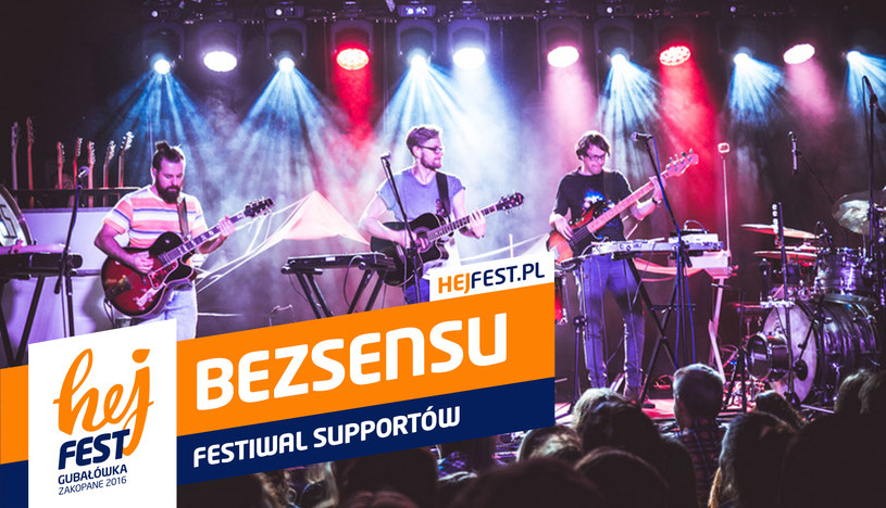 Poznaj uczestników Festiwalu Supportów w ramach Hej Fest, którego zwycięzcy 11 września zagrają na finałowym koncercie przed grupą LemON. Przed wami zespół Bezsensu. 