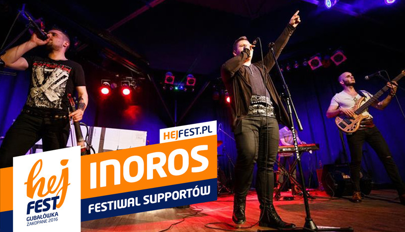 Poznaj uczestników Festiwalu Supportów w ramach Hej Fest, którego zwycięzcy 11 września zagrają na finałowym koncercie przed grupą LemON. Przed wami zespół InoRos.