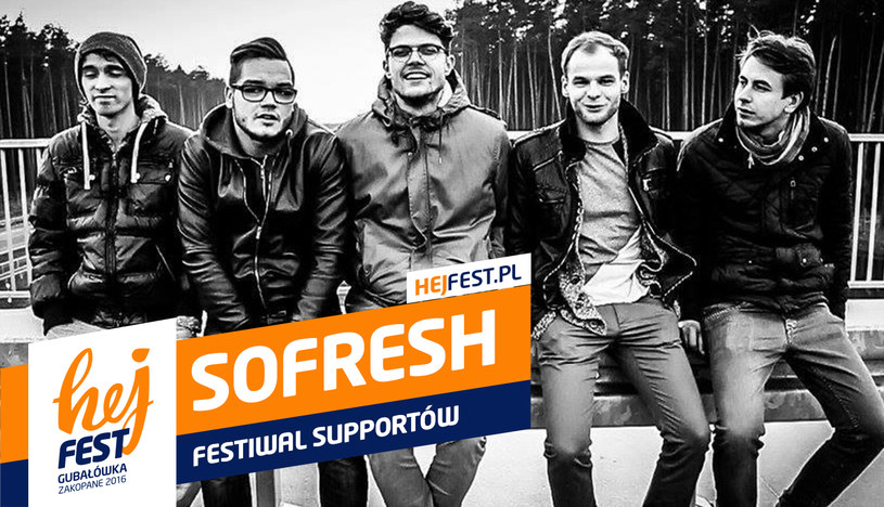Poznaj uczestników Festiwalu Supportów w ramach Hej Fest, którego zwycięzcy 11 września zagrają na finałowym koncercie przed grupą LemON. Przed wami zespół SoFresh.
