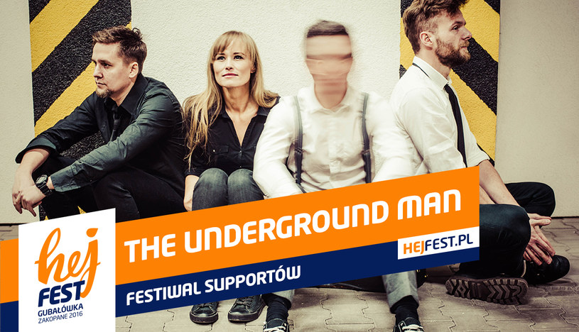 Poznaj uczestników Festiwalu Supportów w ramach Hej Fest, którego zwycięzcy 11 września zagrają na finałowym koncercie przed grupą LemON. Przed wami zespół The Underground Man.