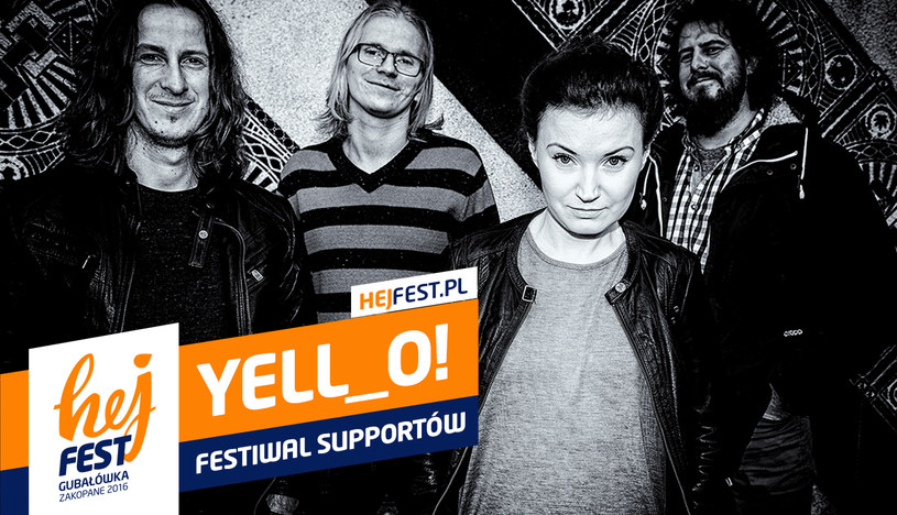 Poznaj uczestników Festiwalu Supportów w ramach Hej Fest, którego zwycięzcy 11 września zagrają na finałowym koncercie przed grupą LemON. Przed wami zespół Yell_O!.