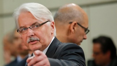 Waszczykowski: To parlament jest stroną dyskusji z KE o Trybunale Konstytucyjnym