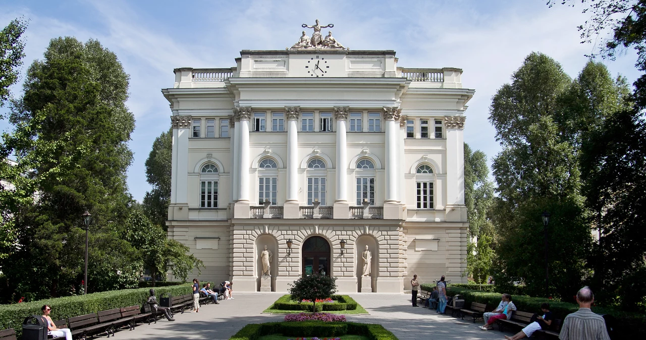 Budynek starej biblioteki uniwersyteckiej Uniwesytetu Warszawskiego