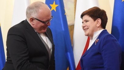 Frans Timmermans: Premier Szydło obiecała postęp ws. TK. Od niego zależy opinia nt. Polski