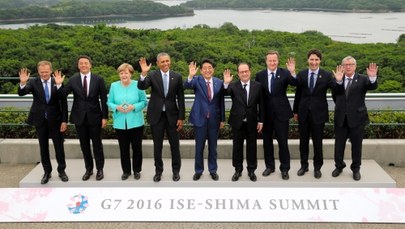 Przywódcy G7 w Japonii: Światowa gospodarka jest obecnie w punkcie zwrotnym