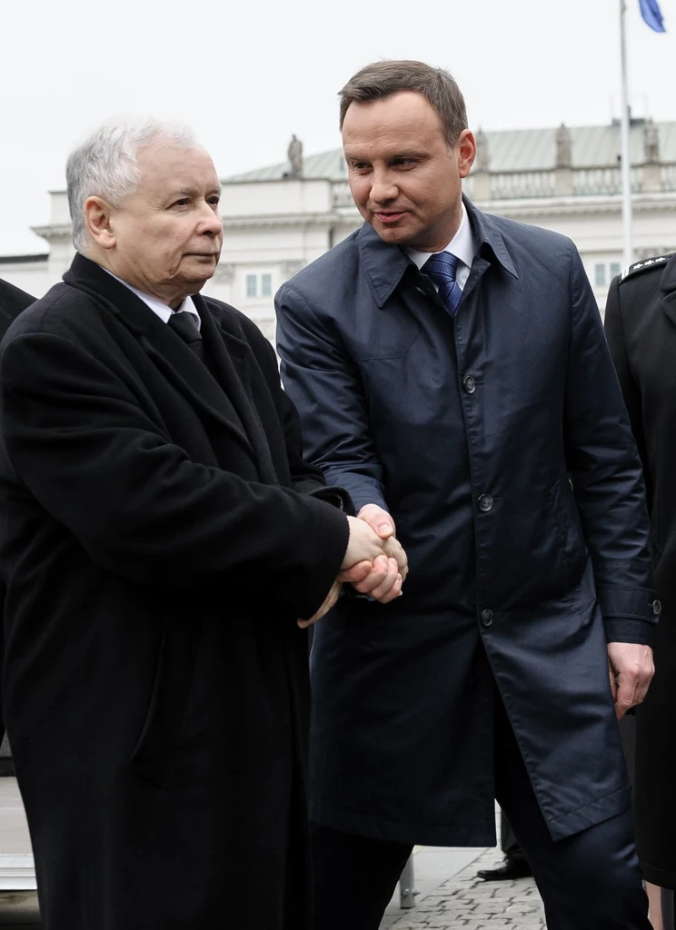 Jarosław Kaczyński i Andrzej Duda