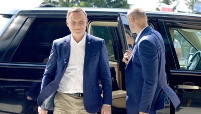 Prezydent w Arłamowie: Spotkał się z piłkarzami i z szefem PZPN. "Mamy wspaniały zespół" 