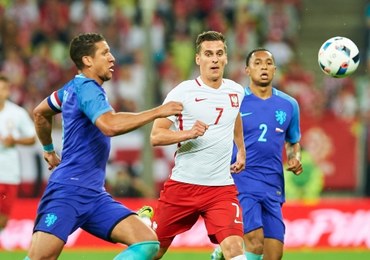 Mecz Polska - Holandia w obiektywie