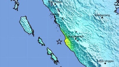 Silne trzęsienie ziemi u wybrzeży Sumatry. Nie ma ostrzeżenia przed tsunami