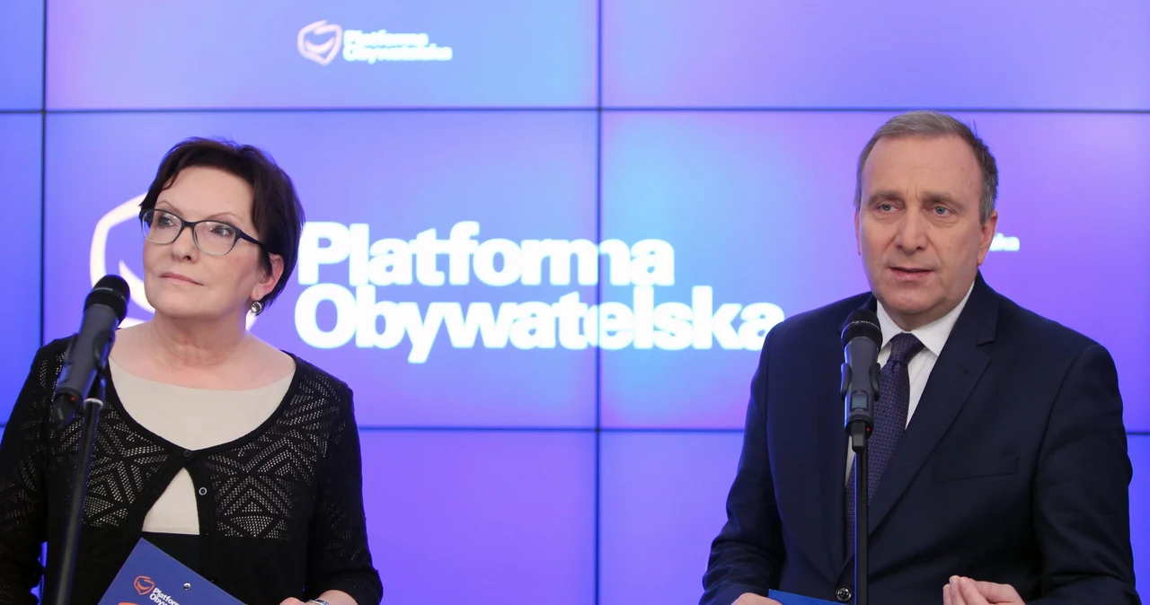 Ewa Kopacz i Grzegorz Schetyna