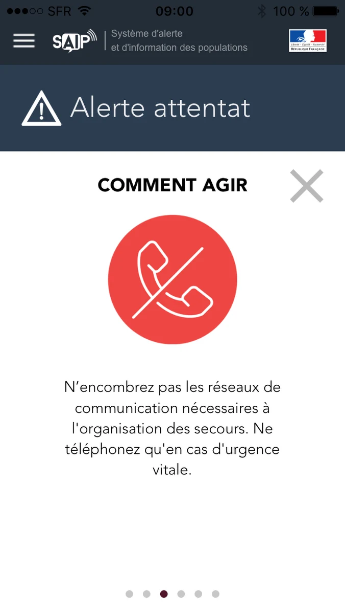 Specjalna, rządowa aplikacja na smartfony i tablety będzie uprzedzać kibiców o potencjalnym zagrożeniu terrorystycznym w czasie Euro 2016. W razie zamachu pojawią się na wyświetlaczach telefonów wszelkie niezbędne informacje.