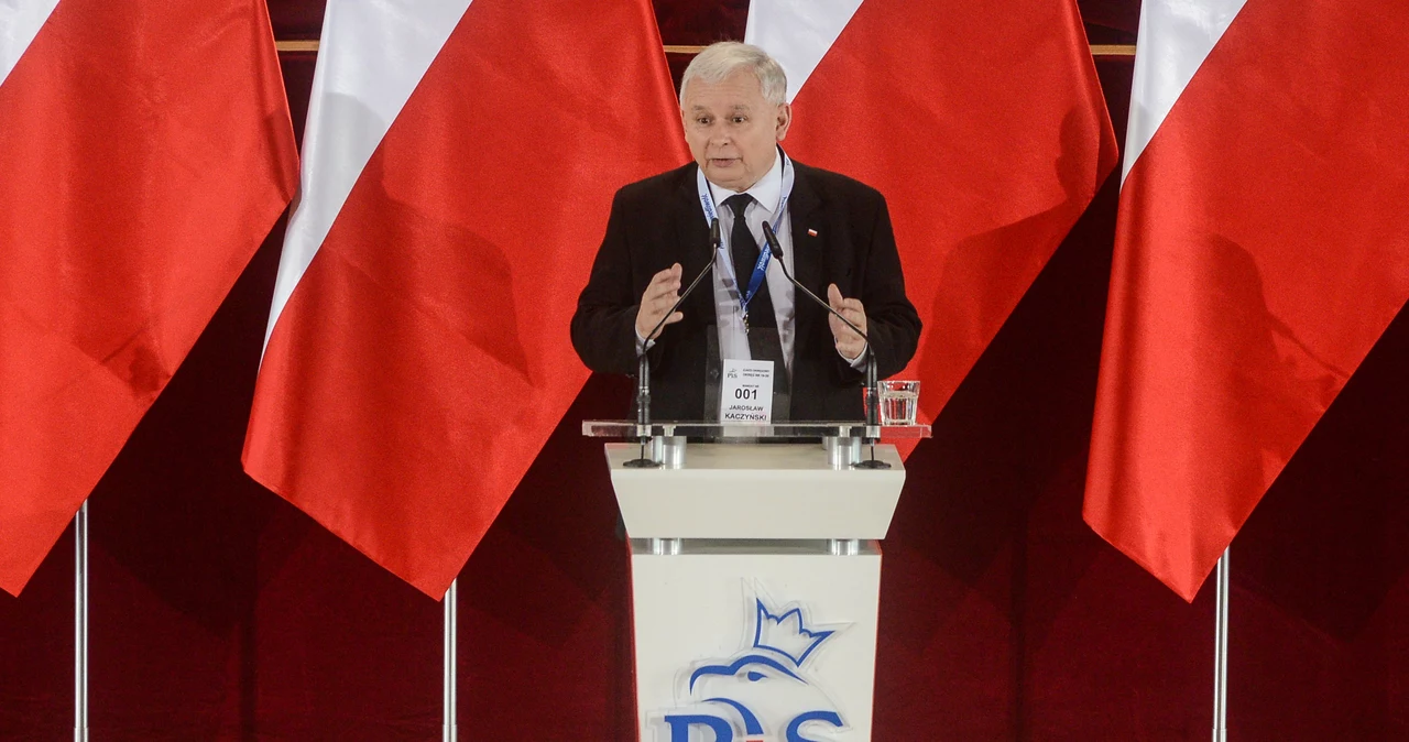 Prezes PiS Jarosław Kaczyński