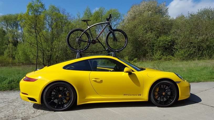 Porsche 911 samochód do przewozu rowerów Motoryzacja w