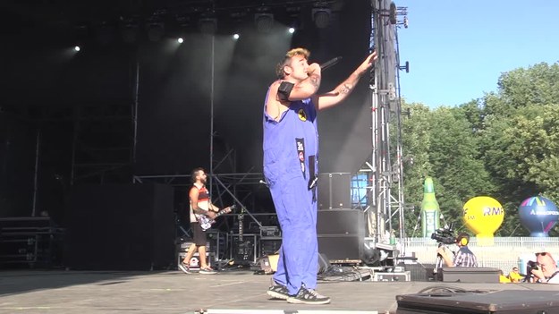 Fragment koncertu Che Sudaka podczas Life Festival Oświęcim 2016.