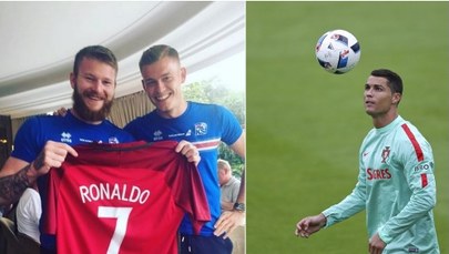 Euro 2016: Cristiano Ronaldo nie oddał po meczu koszulki, więc… wyręczyli go islandzcy piłkarze!