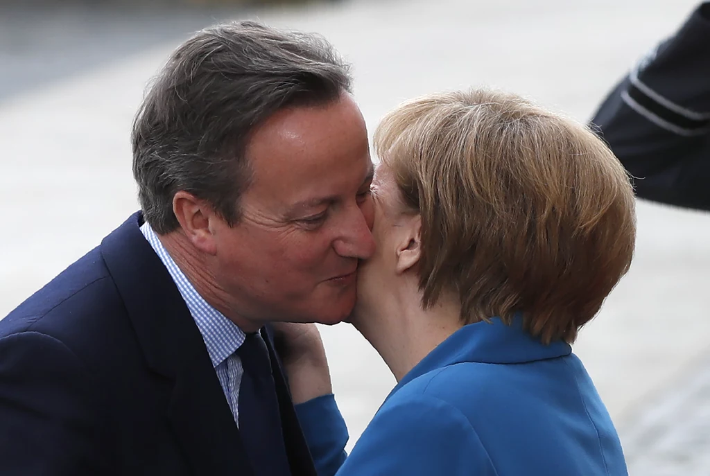 Angela Merkel i David Cameron