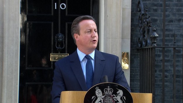 David Cameron - premier Wielkiej Brytani - ogłosił, że poda się do dymisji. Nowy premier wyłoniony zostanie najprawdopodbniej w październiku.