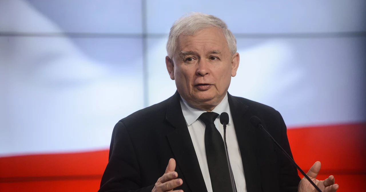 Prezes Prawa i Sprawiedliwości Jarosław Kaczyński 